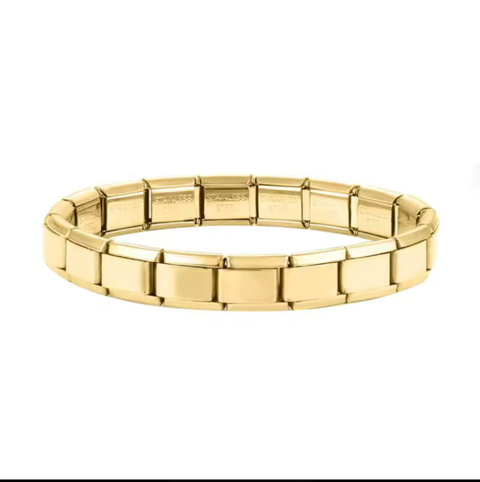 Brazalete Italiano Dorado